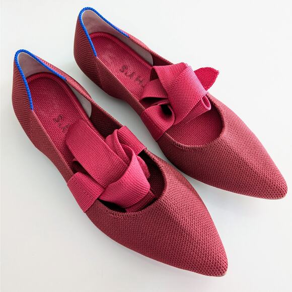 Womens Rothy’s The Mary Jane Flats Cinnamon Sz 6.5 Sustainable Comfortable Shoes - Picture 3 of 8